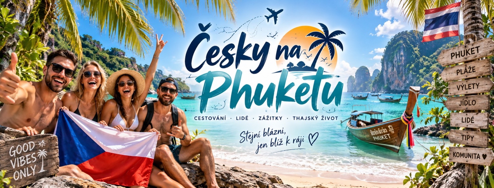 Česky na Phuketu — česká komunita na tropické pláži