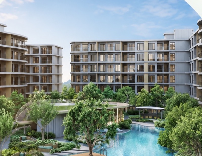 Residential property with tropical gardens and swimming pool in Phuket