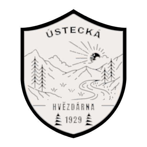 Ústecká hvězdárna logo